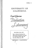 Cover page: EVALUATION OF ELECTROSTATIC ENERGY LEVELS OF f6