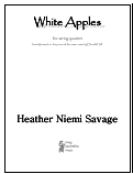 Cover page: White Apples