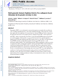 Cover page: Multi-Granulin Domain Peptides Bind to Pro-Cathepsin D and Stimulate Its Enzymatic Activity More Effectively Than Progranulin in Vitro