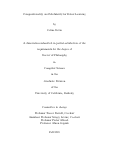 Cover page: Compositionality and Modularity for Robot Learning