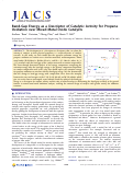 Cover page: Band-Gap Energy as a Descriptor of Catalytic Activity for Propene Oxidation over Mixed Metal Oxide Catalysts