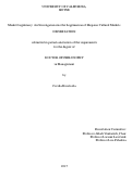 Cover page: Market Legitimacy: An Investigation into the Legitimation of Hispanic Cultural Markets