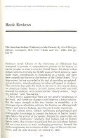 Cover page: The American Indian: Prehistory to the Present. By Arrell Morgan Gibson.