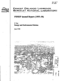 Cover page: INDEEP Annual Report (1995-96)