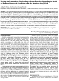 Cover page: Paying for Prevention: Evaluating Arizona Rancher Spending to Avoid or Reduce Livestock Conflicts with the Mexican Gray Wolf