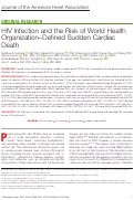 Cover page: HIV Infection and the Risk of World Health Organization–Defined Sudden Cardiac Death