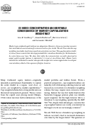 Cover page: IS INDEX CONCENTRATION AN INEVITABLE CONSEQUENCE OF MARKET-CAPITALIZATION WEIGHTING?