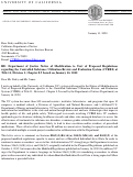Cover page of UC Comments on California Department of Justice Notice of Modification to Text of Proposed Regulations regarding the Controlled Substance Utilization Review and Evaluation System (CURES) at Title 11, Division 1, Chapter 8.5 Issued on January 16, 2020