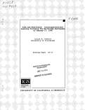 Cover page: Risk and resilience  : interorganizational learning following the Northridge Earthquake of January 17, 1994