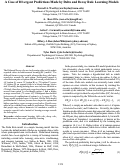 Cover page: A Case of Divergent Predictions Made by Delta and Decay Rule Learning Models