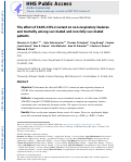 Cover page: The effect of SARS-COV-2 variant on non-respiratory features and mortality among vaccinated and non-fully vaccinated patients