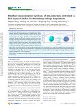 Cover page: Modified Coprecipitation Synthesis of Mesostructure-Controlled Li-Rich Layered Oxides for Minimizing Voltage Degradation