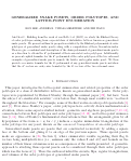 Cover page of Generalized snake posets, order polytopes, and lattice-point enumeration