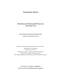 Cover page: Estimating the Housing Infill Capacity of the Bay Area