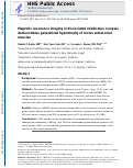 Cover page: Magnetic resonance imaging in dissociated strabismus complex demonstrates generalized hypertrophy of rectus extraocular muscles.