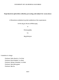 Cover page: Experiments in optical data collection, processing, and analysis for ocean science