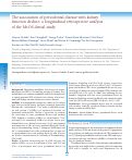 Cover page: The association of periodontal disease with kidney function decline: a longitudinal retrospective analysis of the MrOS dental study