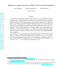 Cover page: Hardness of Approximation of (Multi-)LCS over Small Alphabet