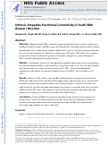 Cover page: Intrinsic Amygdala Functional Connectivity in Youth With Bipolar I Disorder.