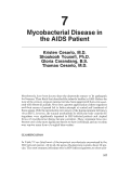 Cover page: Mycobacterial Disease in the AIDS Patient