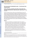 Cover page: The Assessment of Endothelial Function