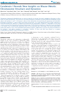 Cover page: Condensin I Reveals New Insights on Mouse Meiotic Chromosome Structure and Dynamics