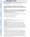 Cover page: Intrathecal idursulfase-IT in patients with neuronopathic mucopolysaccharidosis II: Results from a phase 2/3 randomized study.