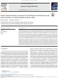 Cover page: Density functional theory assessment of the lithiation thermodynamics and phase evolution in si-based amorphous binary alloys