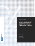 Cover page: State Profiles of LGBT Poverty in the United States