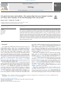 Cover page: Of capsid structure and stability: The partnership between charged residues of E-loop and P-domain of the bacteriophage P22 coat protein