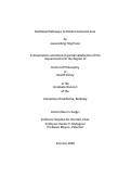 Cover page: Multilevel Pathways to Patient-Centered Care