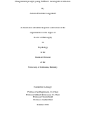 Cover page: Disagreement prompts young children’s metacognitive reflection