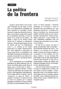 Cover page: La poética de la frontera