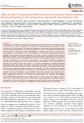 Cover page: “How can I tell?” Consequences of HIV status disclosure among couples in eastern African communities in the context of an ongoing HIV “test-and-treat” trial