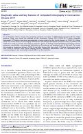 Cover page: Diagnostic value and key features of computed tomography in Coronavirus Disease 2019.