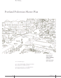 Cover page: Portland Pedestrian Master Plan     [EDRA / Places Awards -- Planning]