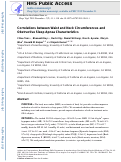 Cover page: Correlations Between Waist and Neck Circumferences and Obstructive Sleep Apnea Characteristics