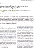 Cover page: Current Status and Future Strategies for Advancing Functional Circuit Mapping In Vivo.