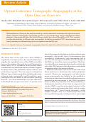 Cover page: Optical coherence tomography angiography of the optic disc; an overview