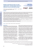 Cover page: Refilling medications through an online patient portal: consistent improvements in adherence across racial/ethnic groups