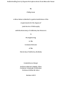 Cover page: Understanding how Cyclopean Perception Arises from Binocular Vision