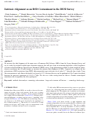 Cover page: Intrinsic alignment as an RSD contaminant in the DESI survey