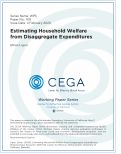 Cover page: Estimating Household Welfare from Disaggregate Expenditures
