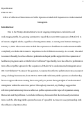 Cover page of Effect of Affective Polarization on Public Opinion on Medi-Cal Expansion to Undocumented Immigrants