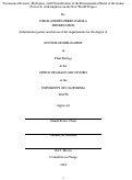 Cover page: Taxonomic Diversity, Phylogeny, and Diversification of the Environmental Niche of the Genus Prunus L. with emphasis on the New World Tropics