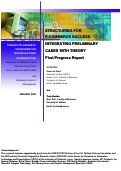 Cover page: Structuring for E-commerce Success: Integrating Preliminary Cases with Theory