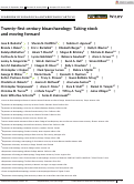 Cover page of Twenty‐first century bioarchaeology: Taking stock and moving forward