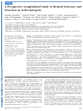 Cover page: A Prospective Longitudinal Study of Retinal Structure and Function in AchromatopsiaNatural History of Achromatopsia