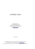 Cover page of Littoral Cells