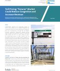 Cover page of Toll Pricing “Futures” Market Could Reduce Congestion and Increase Revenue